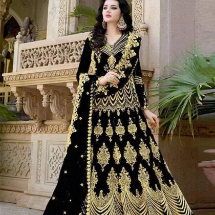 Unreadymade Indian Embroidery Party dress 727