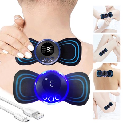 😍Mini Rechargeable Deep Tissue Therapy Massager SL-720 & Smart Mini Neck Massager Portable Electronic Stick Double Special Combo🔥🔥 - Image 3