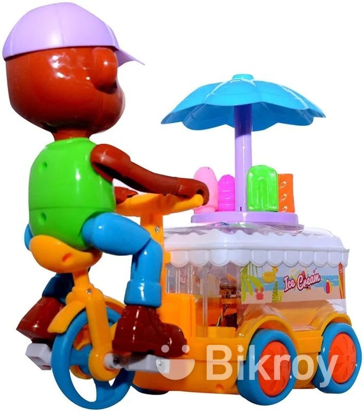 Bump And Go Monkey Ice Cream Toy for Kids - Image 2