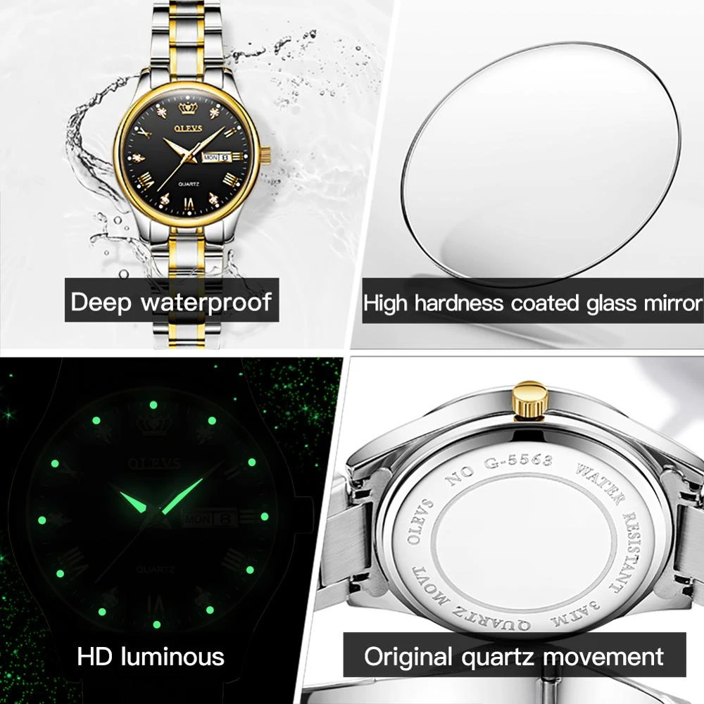 OLEVS 5563 Fashion Watch for Women - Image 5
