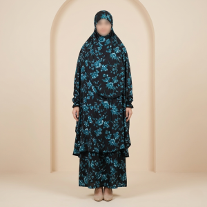 Elegant Palazzo long Khimar Set