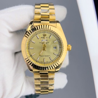 Rolex Quartz Movement Stainless Steel Analog Watch for Men - Image 2