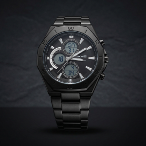 SKMEI  Premium Stainless Steel water-resistant Watch