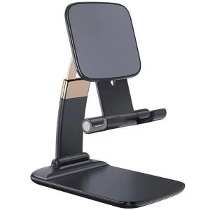 Adjustable and Foldable Desktop Mobile Phone Stand for Phone Comfortable with All Mobile for Desk, Bed, Table, Office, Video Recording, Home and Online Classes