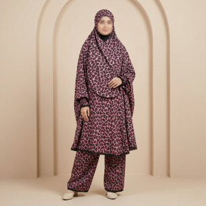 Elegant Palazzo long Khimar Set