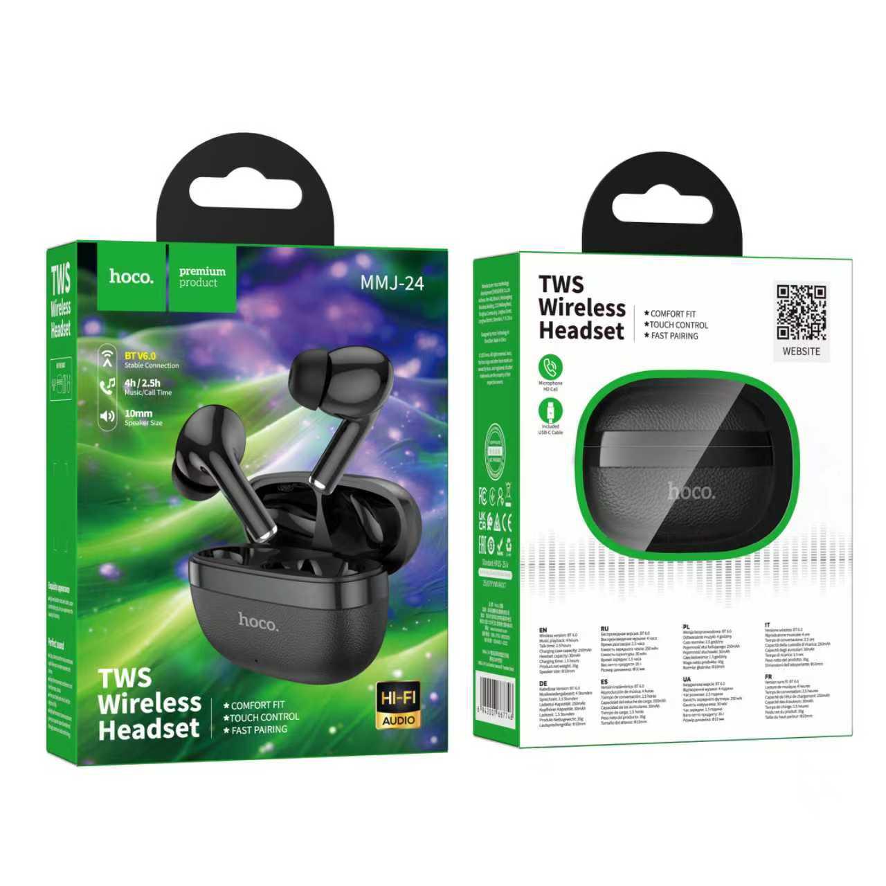 Hoco MMJ-24 Wireless Headset - Image 6